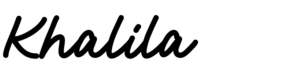 Khalila font family download free