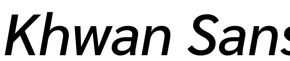 khwan-sans font family download free