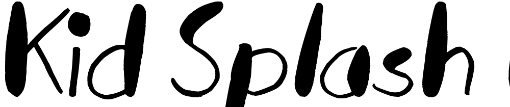 Kid-Splash-Personal-Use font family download free