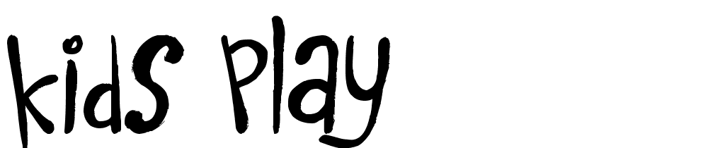 Kids-Play font family download free