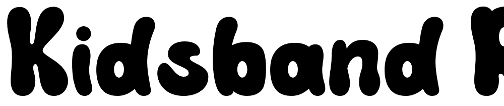 Kidsband-Regular font family download free