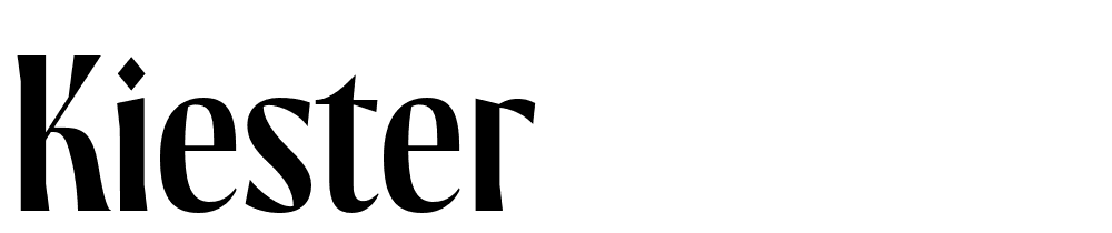 kiester font family download free