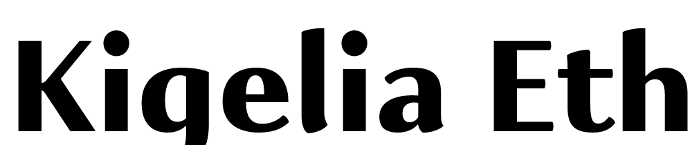 Kigelia-Ethiopic-Extrabold font family download free