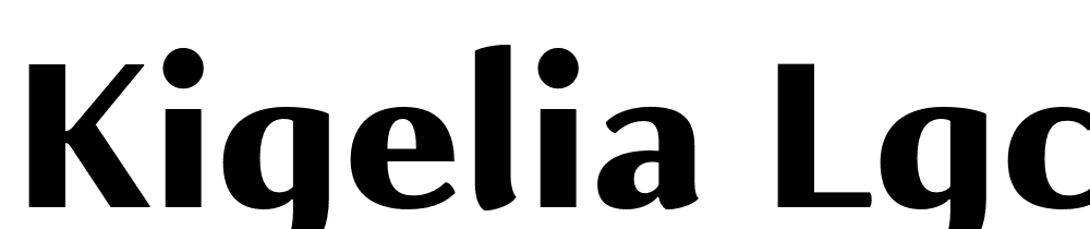 Kigelia-LGC-Extrabold font family download free