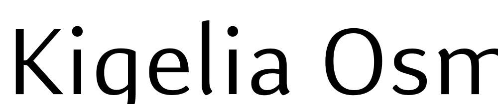 Kigelia-Osmanya-Regular font family download free