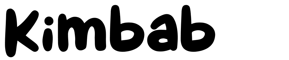 kimbab font family download free