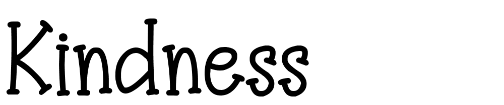 kindness_2 font family download free