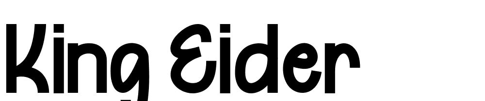 king_eider font family download free