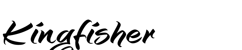 Kingfisher font family download free