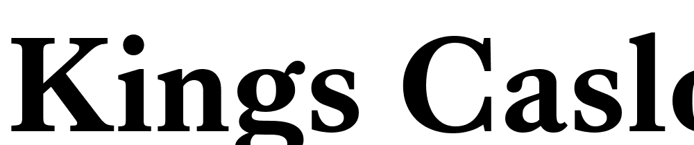 kings-caslon-trial font family download free