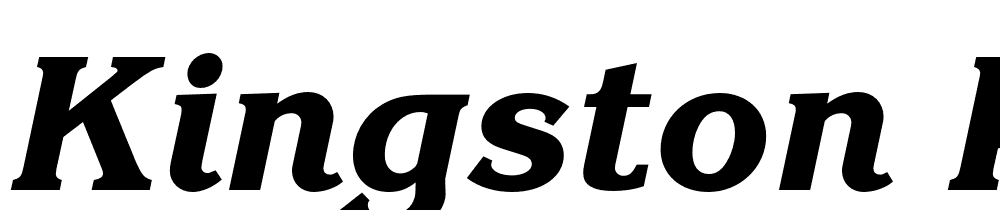 Kingston Pro font family download free