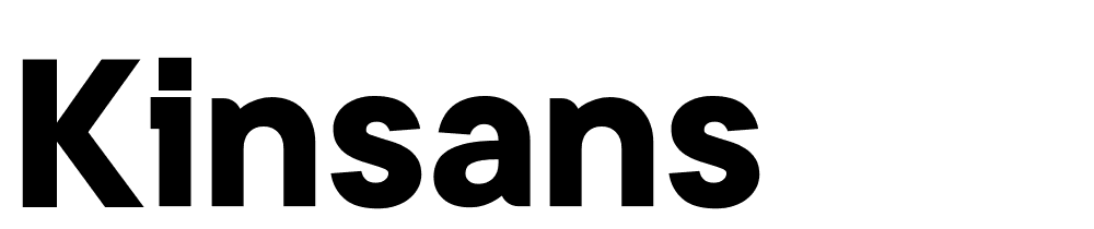 kinsans font family download free