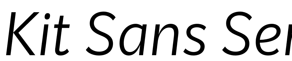 Kit Sans Semi font family download free
