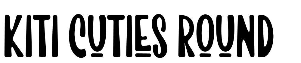 Kiti-Cuties-Round font family download free