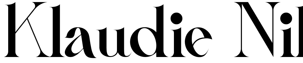 Klaudie-Nikol-Demo font family download free