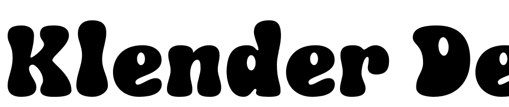 klender-demo font family download free