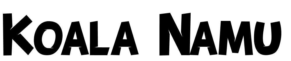 KOALA-NAMU-DEMO font family download free