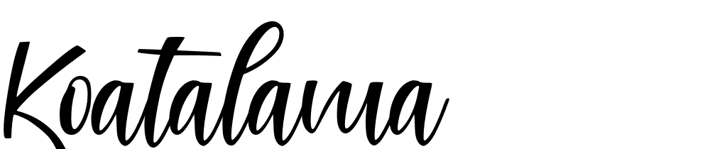 Koatalama font family download free