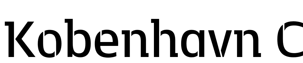 Kobenhavn-C-Stencil-SemiBold font family download free