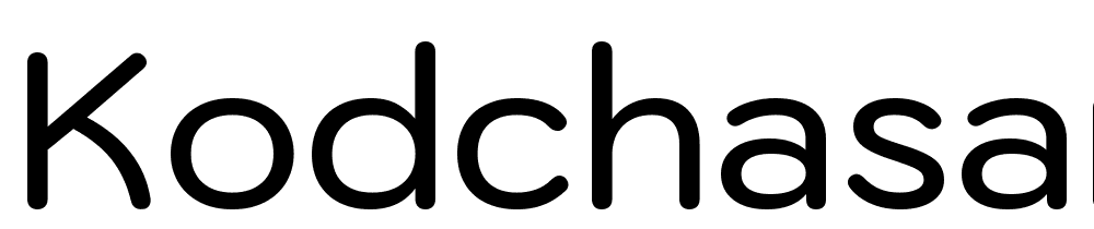 Kodchasan-Medium font family download free