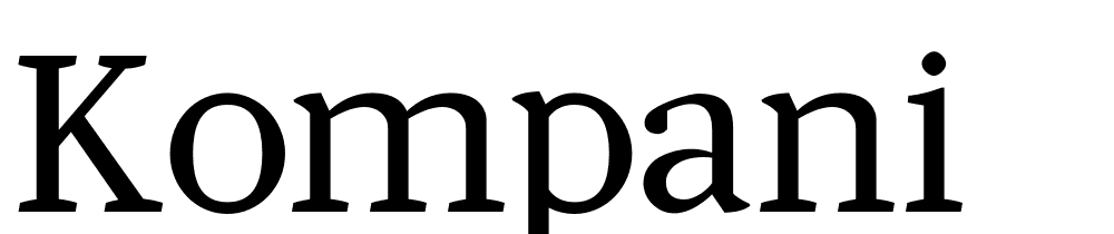 kompani font family download free