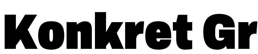 Konkret-Grotesk-Pro-Black font family download free