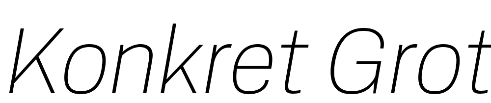 Konkret-Grotesk-Pro-ExtraLight-Italic font family download free