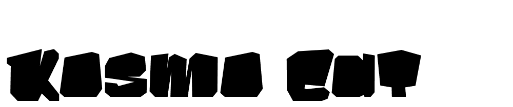 kosmo_cat font family download free