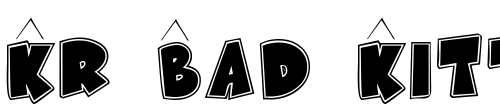 kr_bad_kitty font family download free