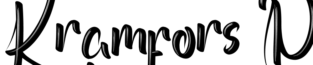 Kramfors-Demo font family download free