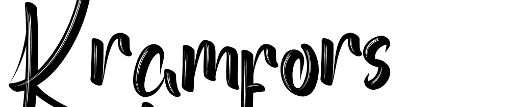 Kramfors font family download free