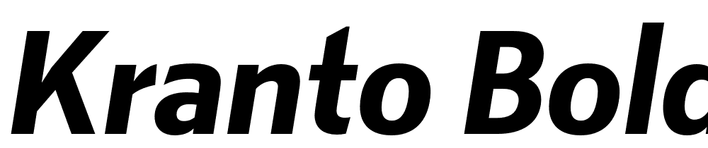 Kranto-Bold-Display-Italic font family download free