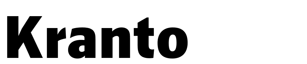 Kranto font family download free