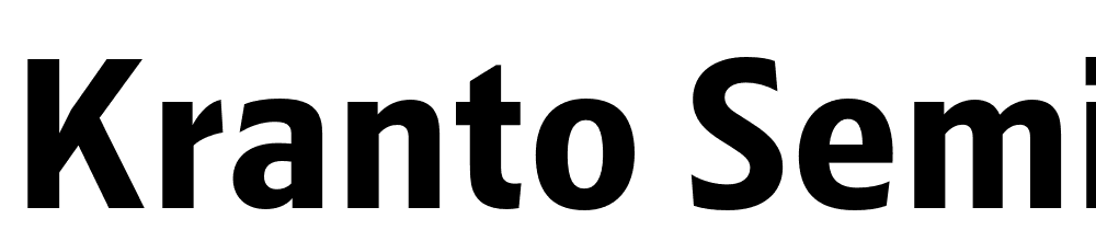 Kranto-SemiCond-Bold-Text font family download free