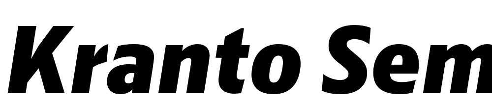 Kranto-SemiCond-ExtraBold-Text-Italic font family download free