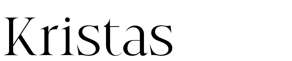 Kristas font family download free