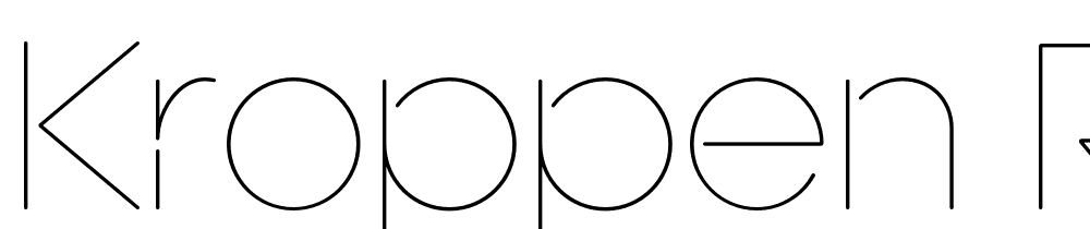 Kroppen Round font family download free