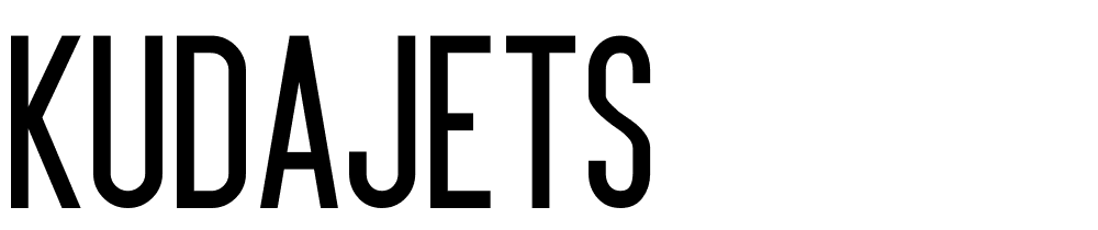 Kudajets font family download free