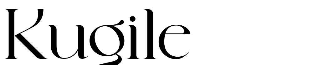 kugile font family download free