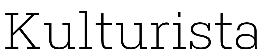 Kulturista-TRIAL-Light font family download free