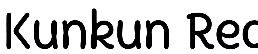 KunKun-Regular font family download free