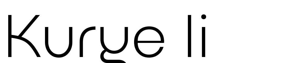 Kurye II font family download free