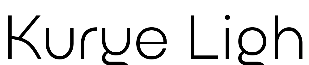 Kurye-Light font family download free