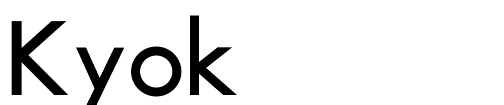 kyok font family download free