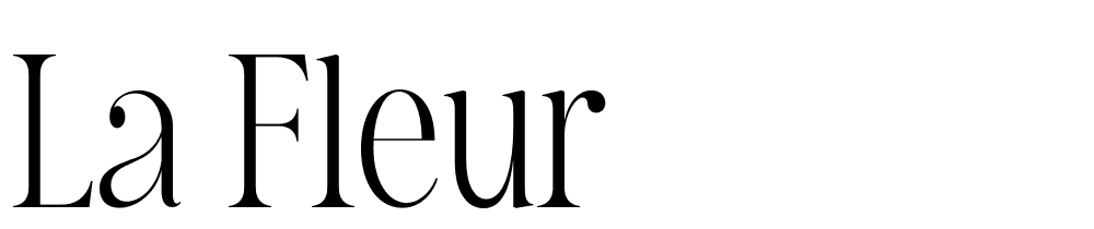 la-fleur font family download free