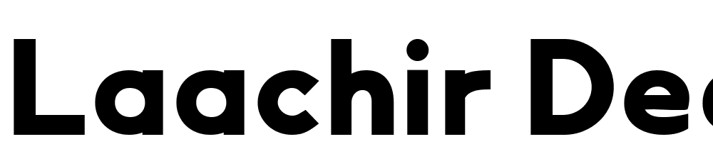Laachir-Deeper-ExtraBold font family download free