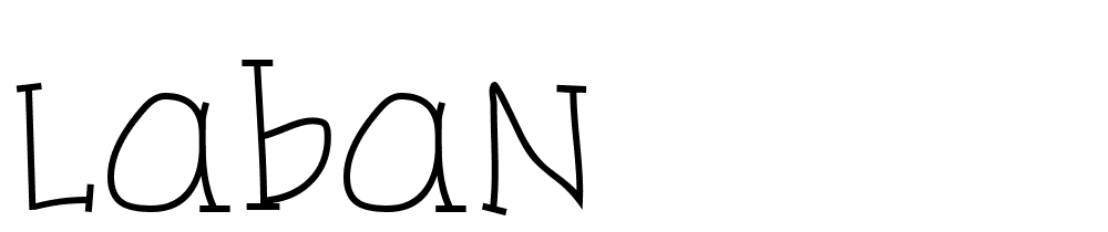 laban font family download free