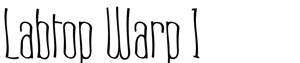 Labtop-Warp-1 font family download free