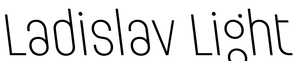 Ladislav-Light-Reversed font family download free