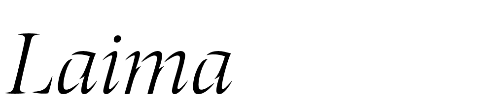 Laima font family download free